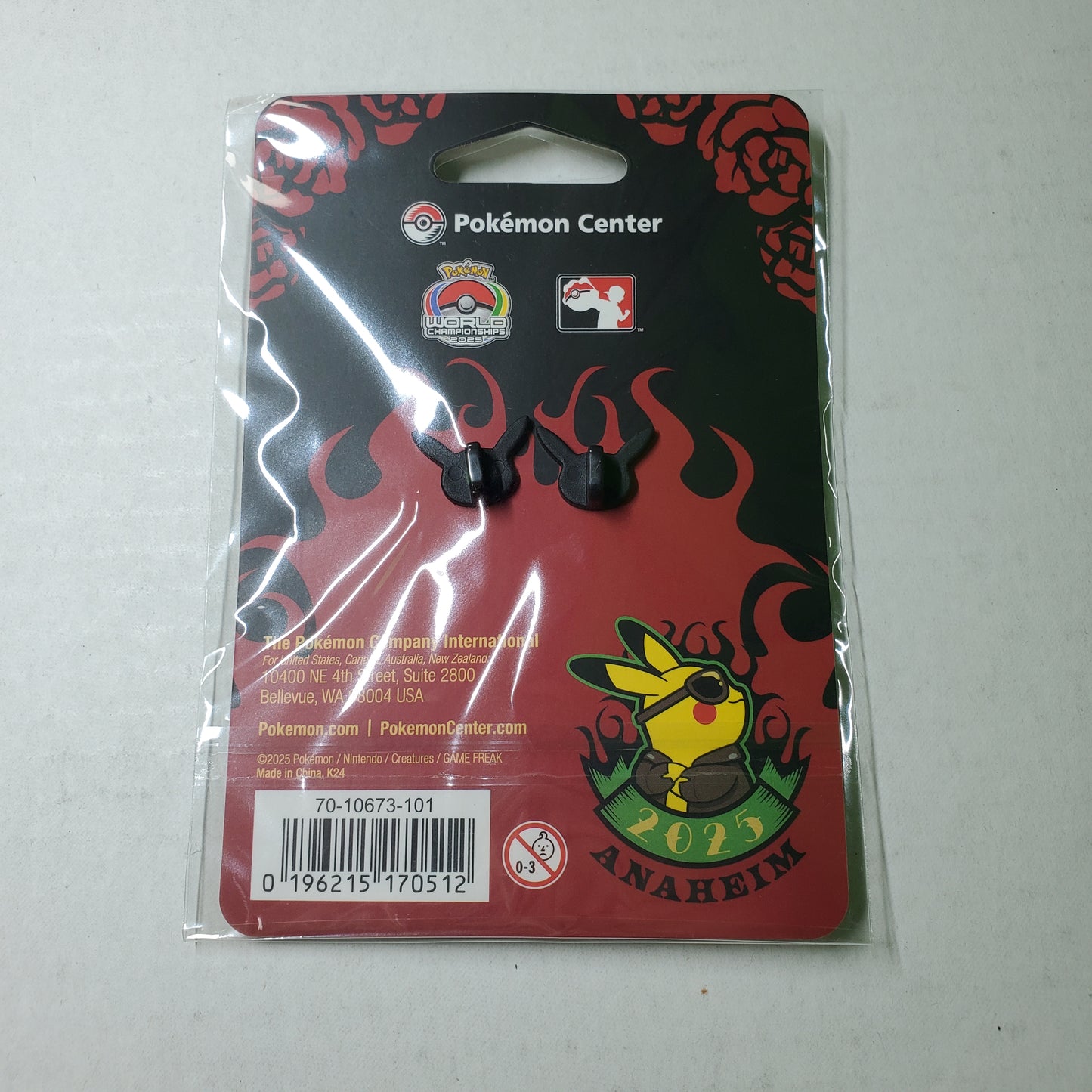 Arcanine Pin – Rockabilly – Pokemon World Championships 2025 Anaheim
