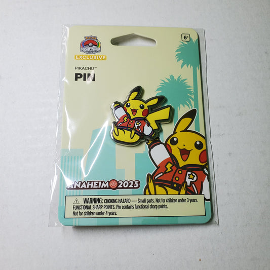 Pikachu Pin – Pokemon World Championships 2025 Anaheim