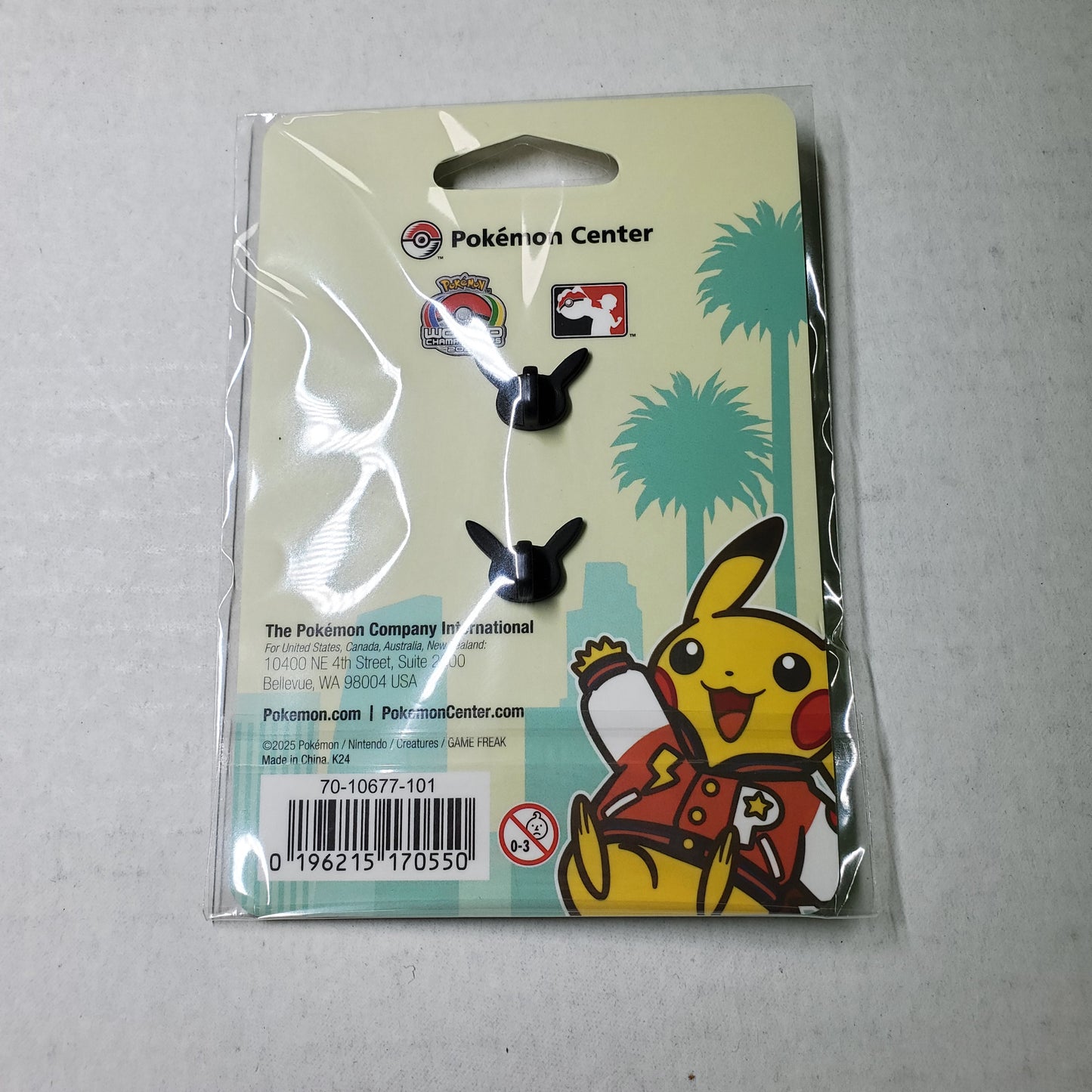 Pikachu Pin – Pokemon World Championships 2025 Anaheim