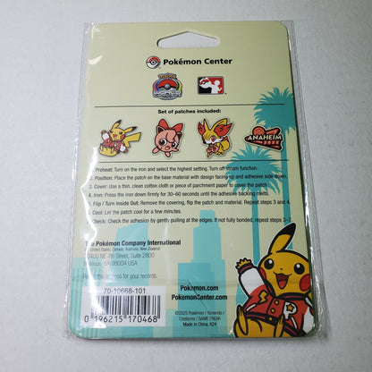 4PC Patch Set – Varsity – Pokemon World Championships 2025 Anaheim