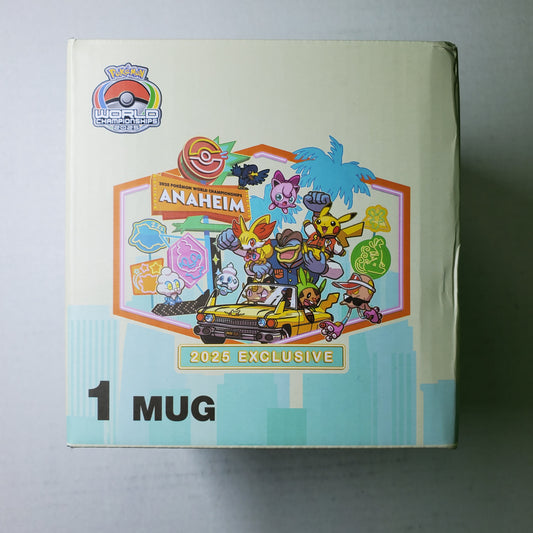 Pikachu and Jigglypuff Ceramic Mug – Pokemon World Championships 2025 Anaheim