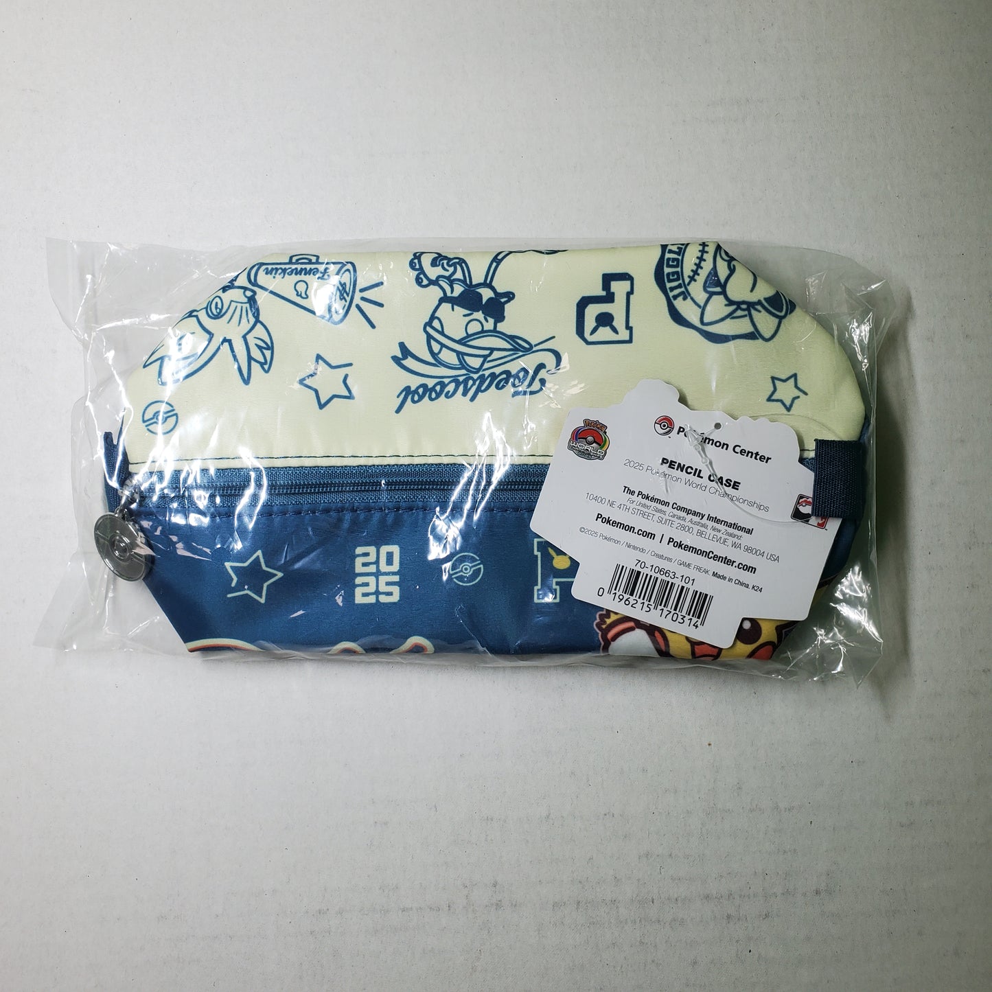 Pikachu Pencil Case – Varsity – Pokemon World Championships 2025 Anaheim
