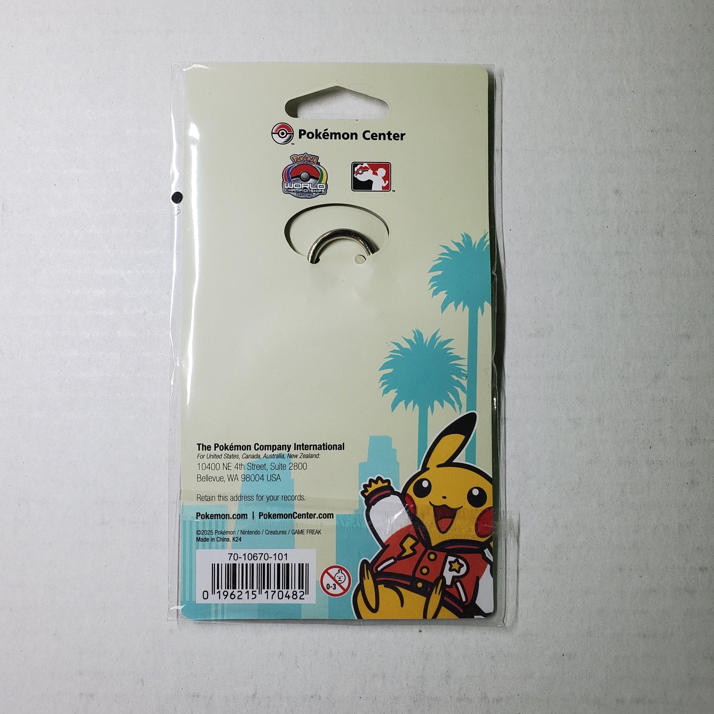 Car Scene Acrylic Keychain – SoCal – Pokemon World Championships 2025 Anaheim