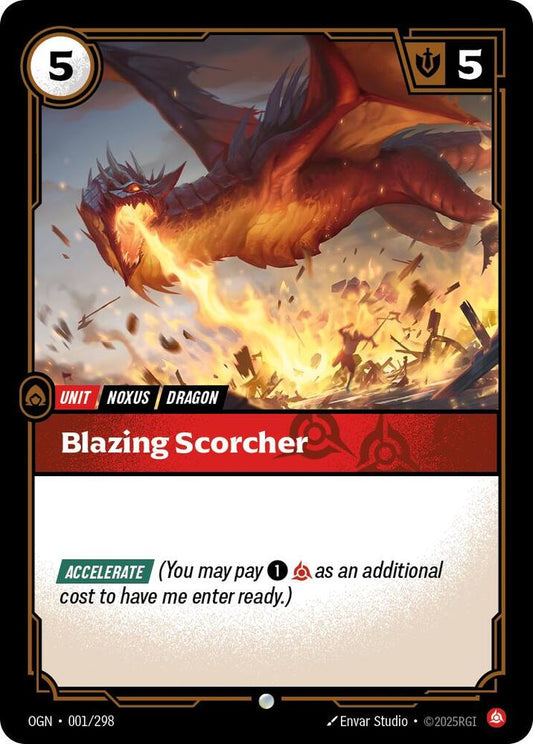 Blazing Scorcher #001/298