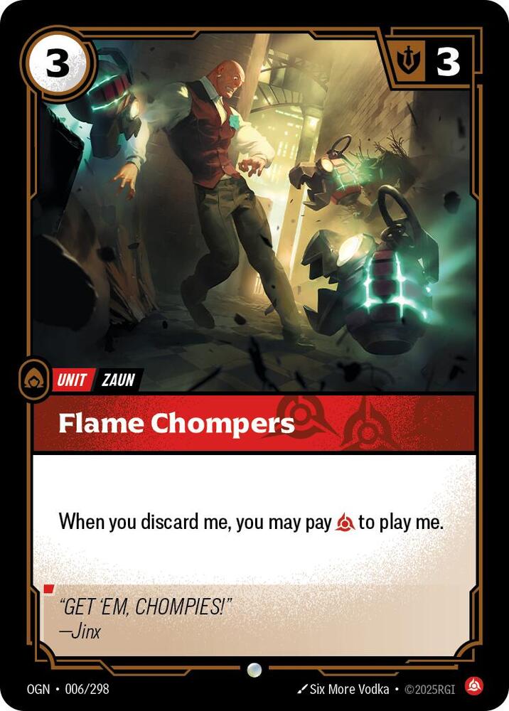Flame Chompers #006/298