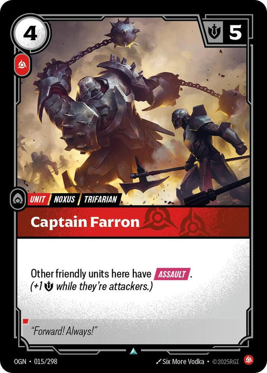 Captain Farron #015/298