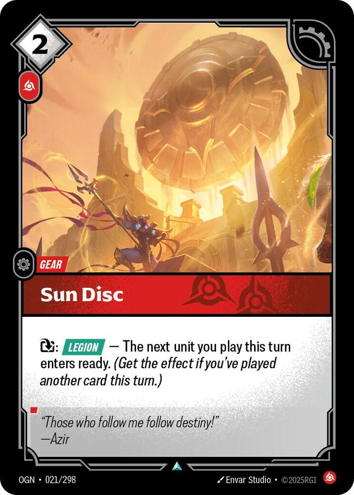 Sun Disc #021/298