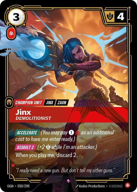 Jinx - Demolitionist #030/298