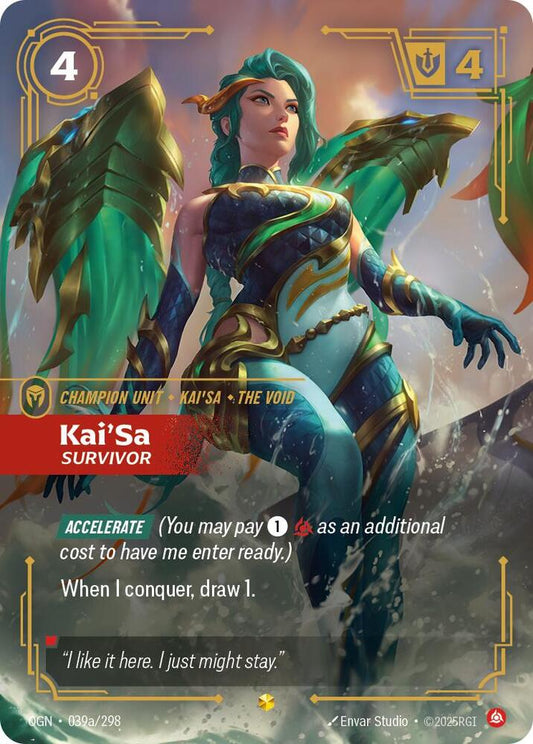 Kai'Sa - Survivor (Alternate Art) #039a/298