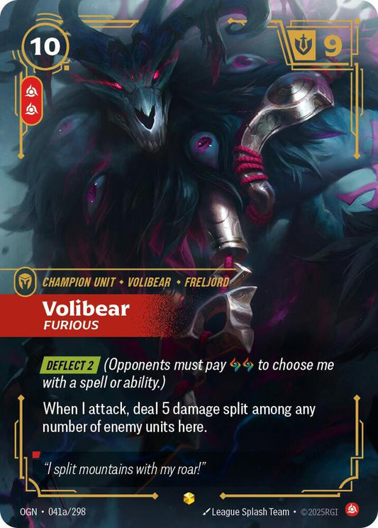 Volibear - Furious (Alternate Art) #041a/298
