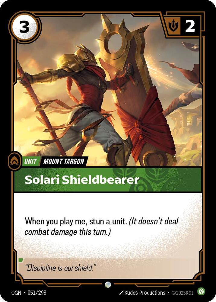 Solari Shieldbearer #051/298