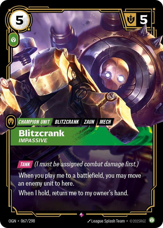 Blitzcrank - Impassive #067/298