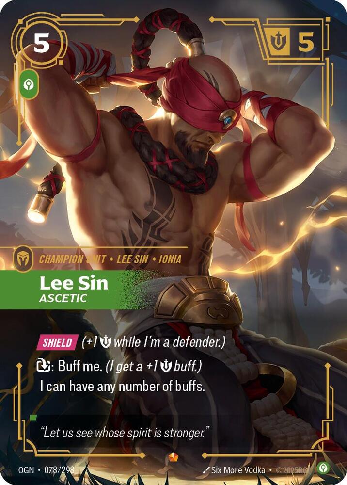 Lee Sin - Ascetic #078/298