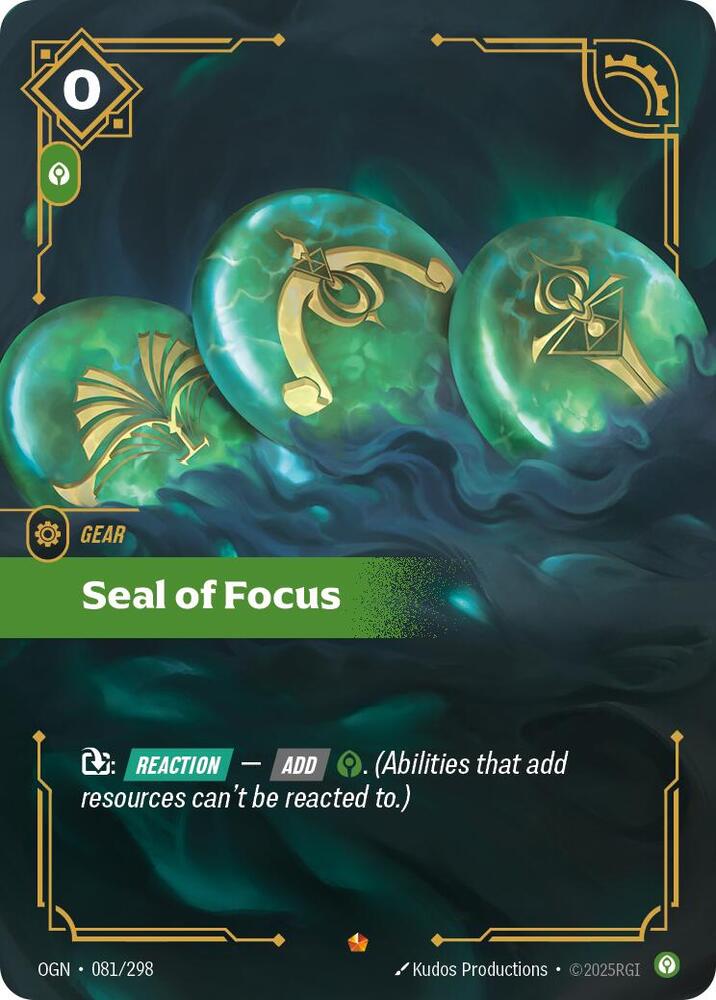 Seal of Focus #081/298