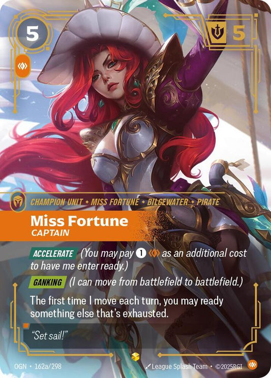 Miss Fortune - Captain (Alternate Art) #162a/298