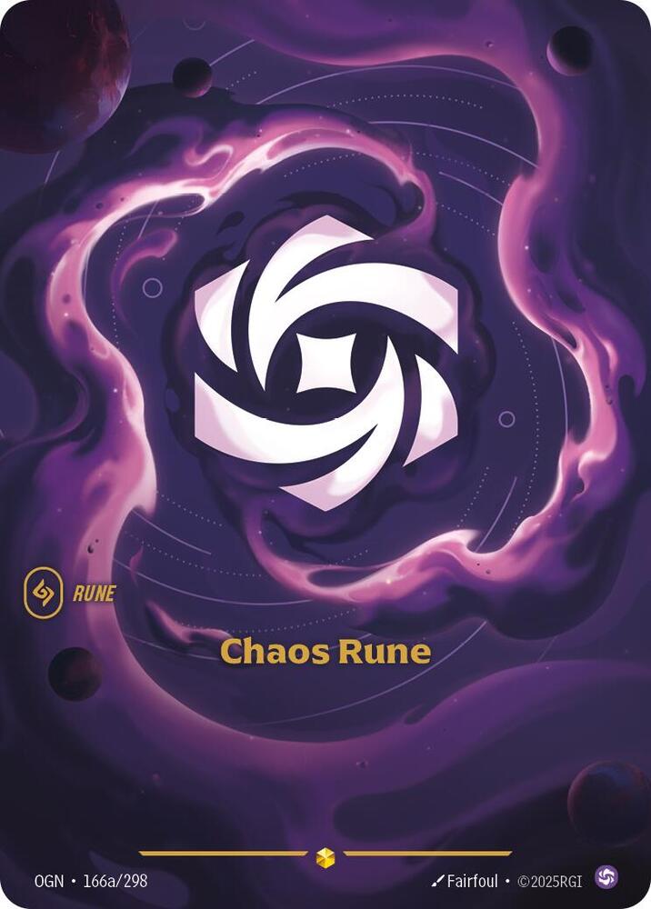 Chaos Rune (Alternate Art) #166a/298
