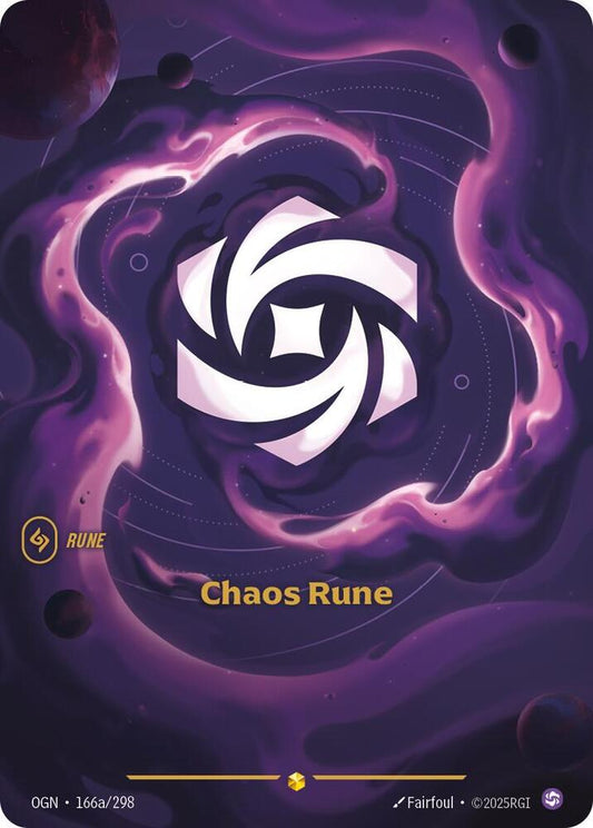 Chaos Rune (Alternate Art) #166a/298