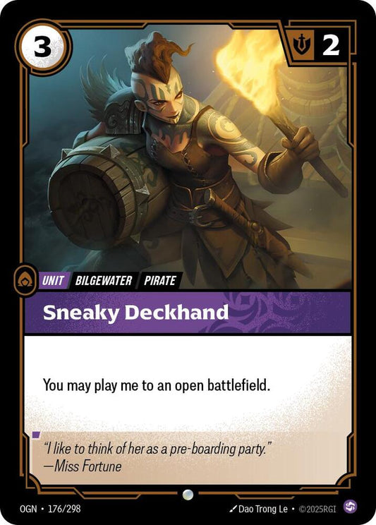 Sneaky Deckhand #176/298