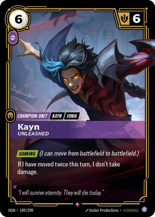 Kayn - Unleashed #189/298