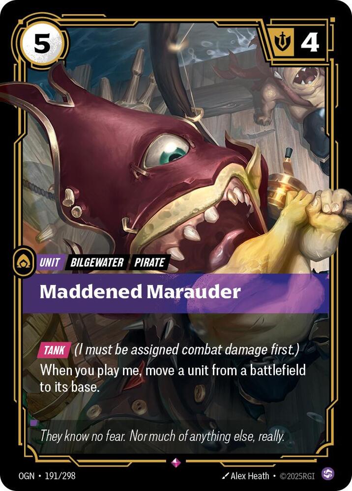Maddened Marauder #191/298