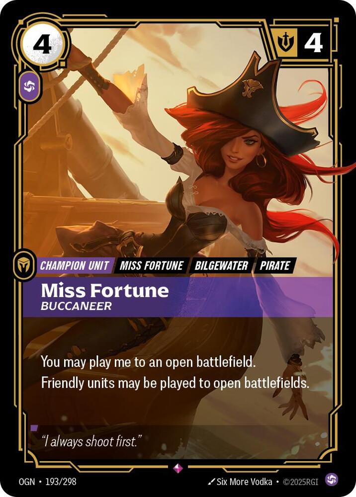 Miss Fortune - Buccaneer #193/298
