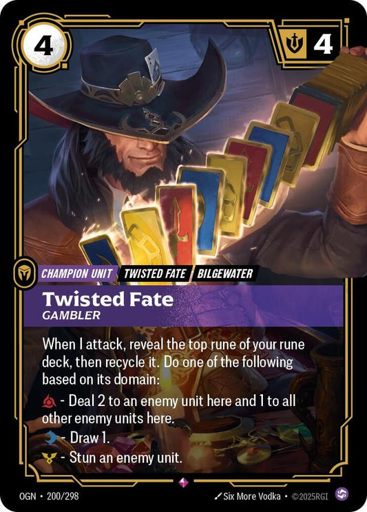 Twisted Fate - Gambler #200/298
