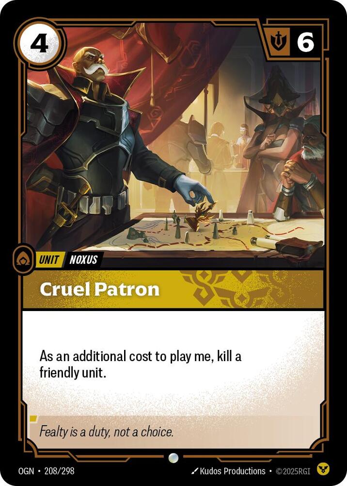 Cruel Patron #208/298