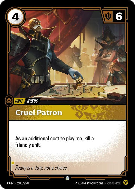 Cruel Patron #208/298