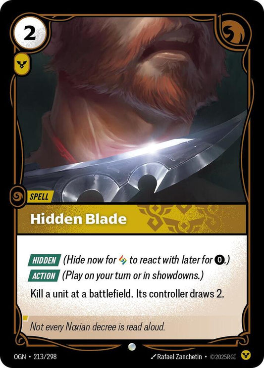 Hidden Blade #213/298