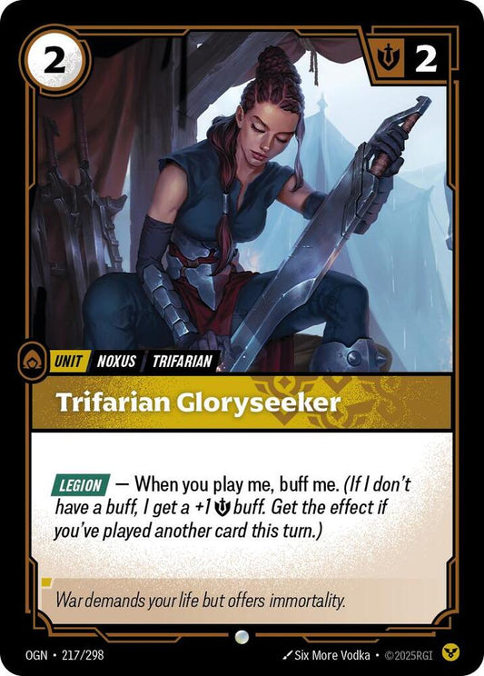 Trifarian Gloryseeker #217/298