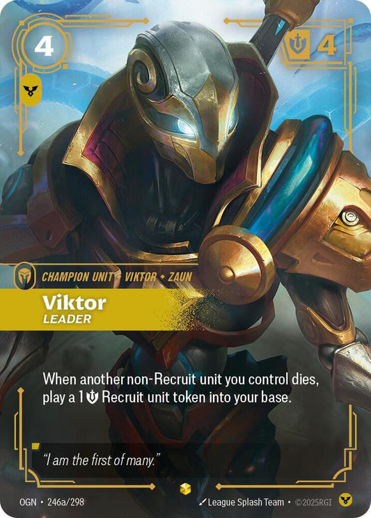 Viktor - Leader (Alternate Art) #246a/298