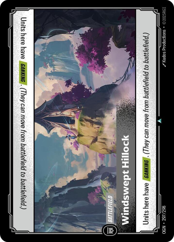 Windswept Hillock #297/298