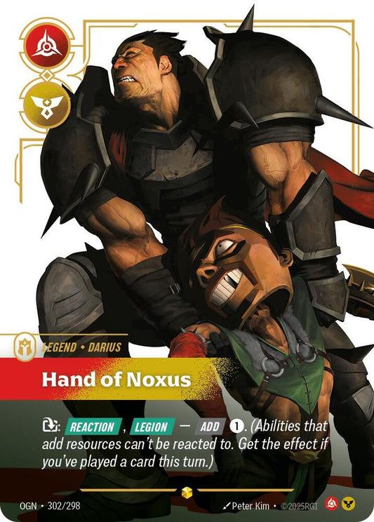 Darius - Hand of Noxus (Overnumbered) #302/298