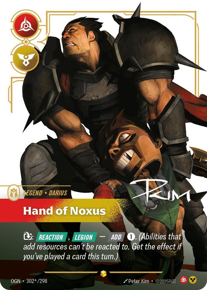 Darius - Hand of Noxus (Signature) #302*/298