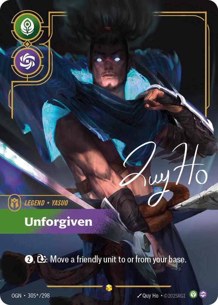 Yasuo - Unforgiven (Signature) #305*/298