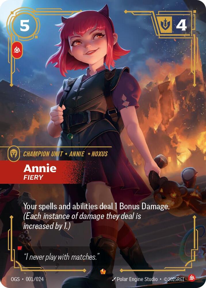 Annie - Fiery #001/024