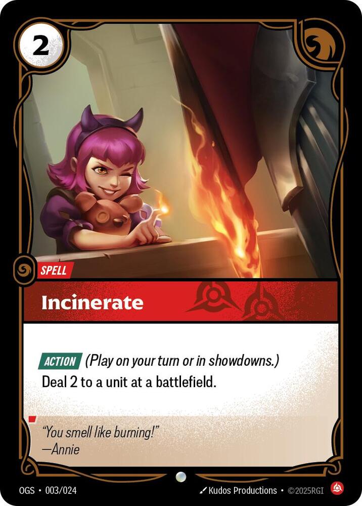 Incinerate #003/024
