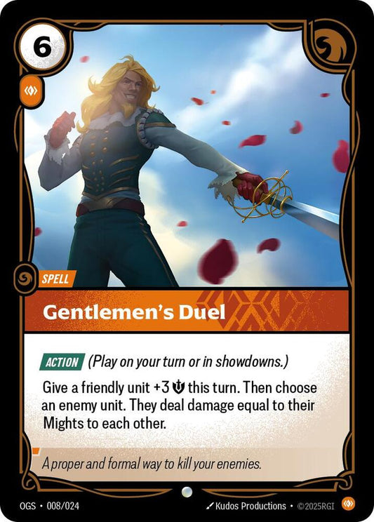 Gentlemen's Duel #008/024