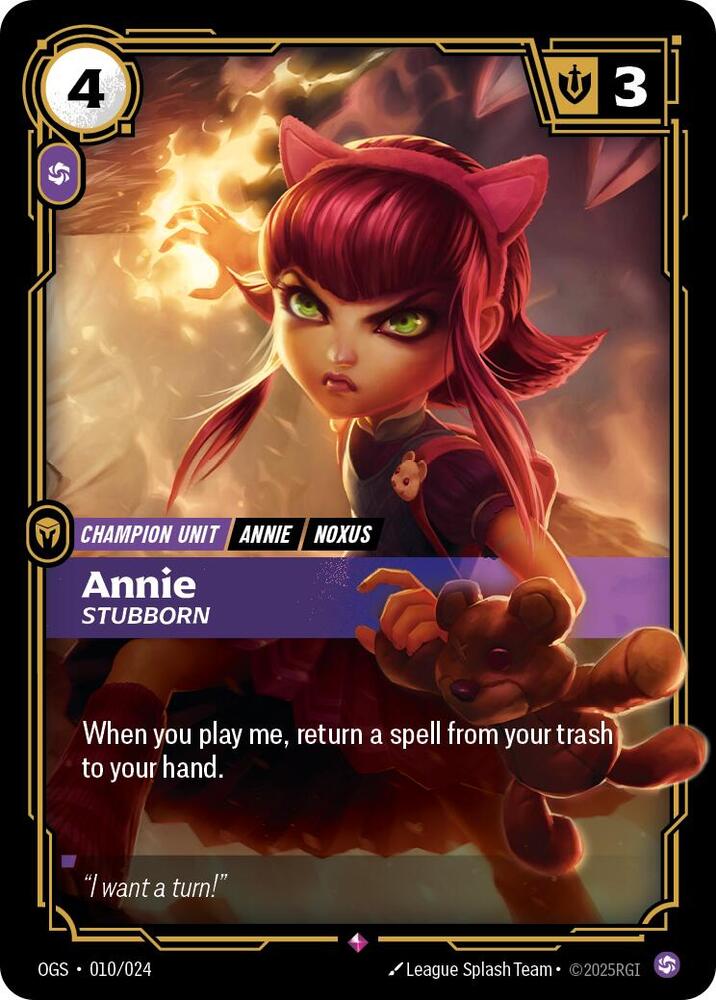 Annie - Stubborn #010/024