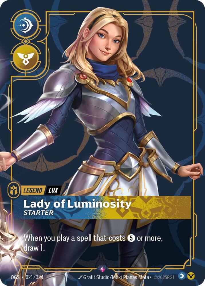 Lux - Lady of Luminosity (Starter) #021/024