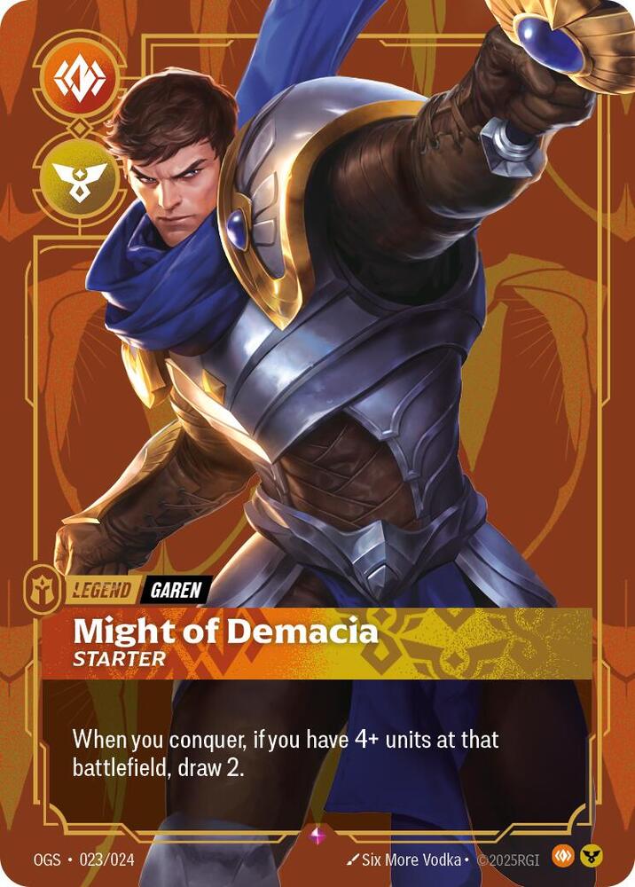 Garen - Might of Demacia (Starter) #023/024
