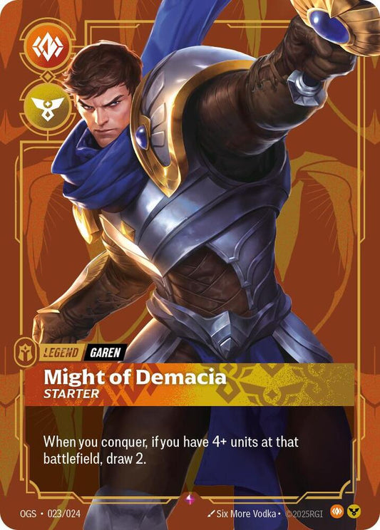 Garen - Might of Demacia (Starter) #023/024