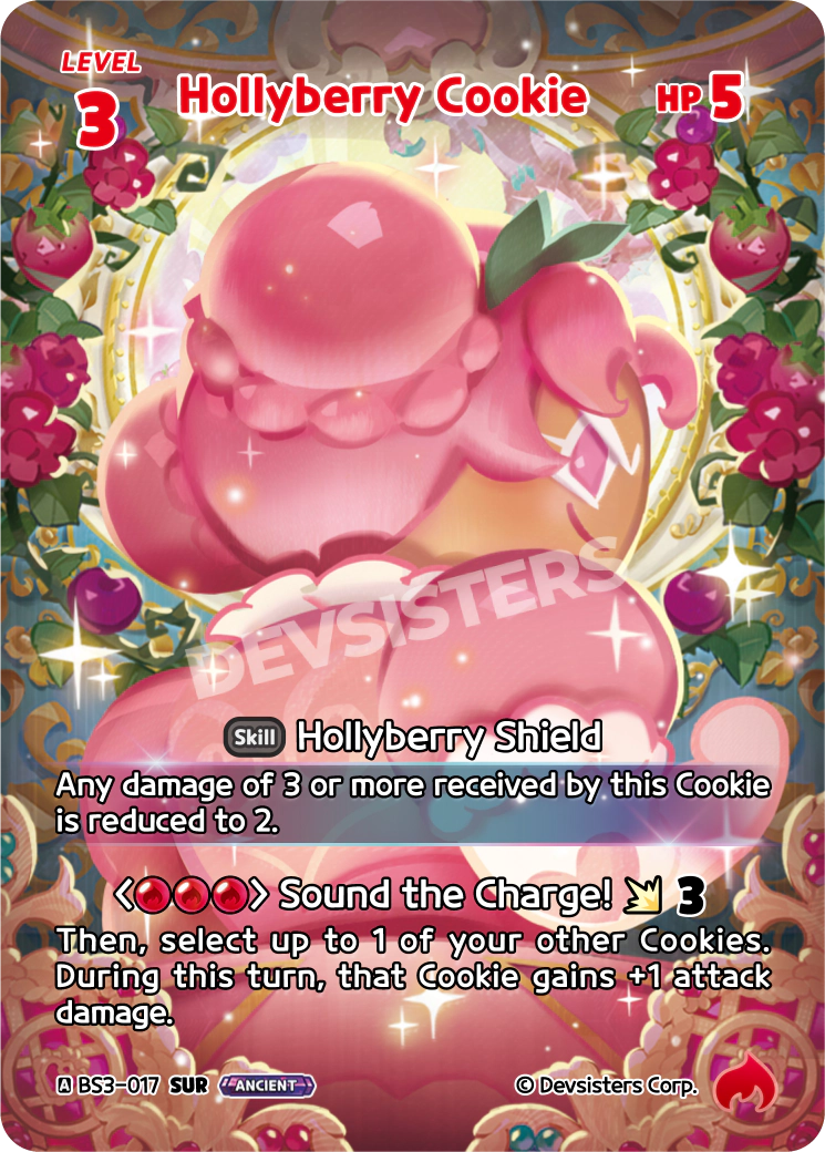 Hollyberry Cookie (BS3-017@1)