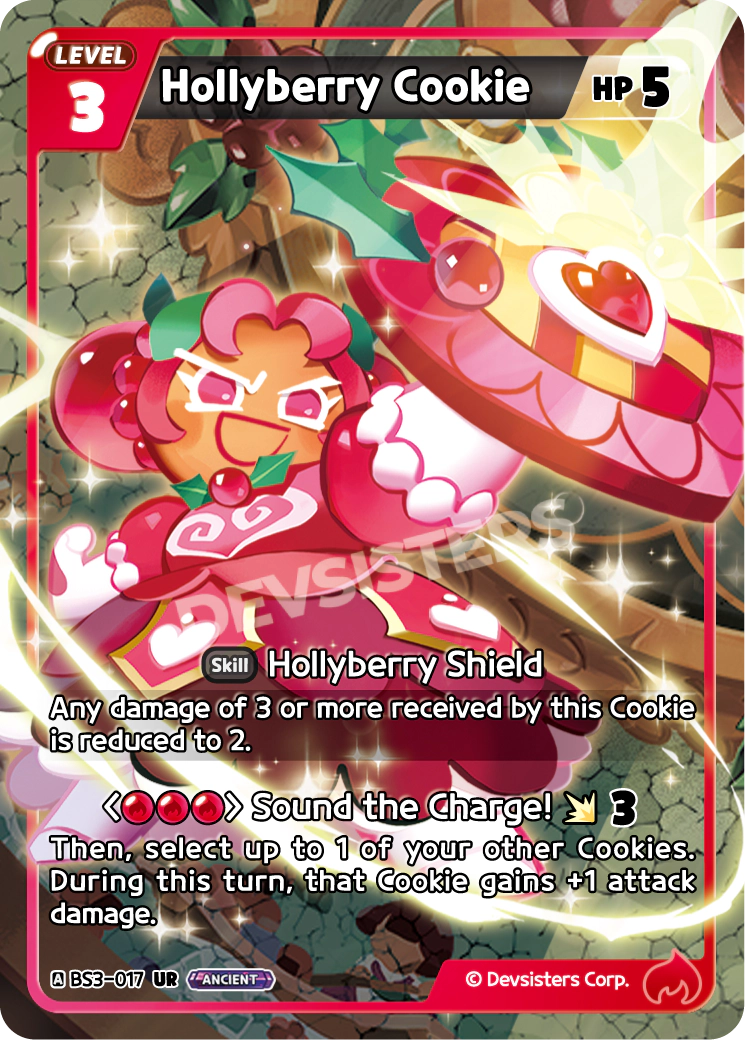 Hollyberry Cookie (BS3-017)