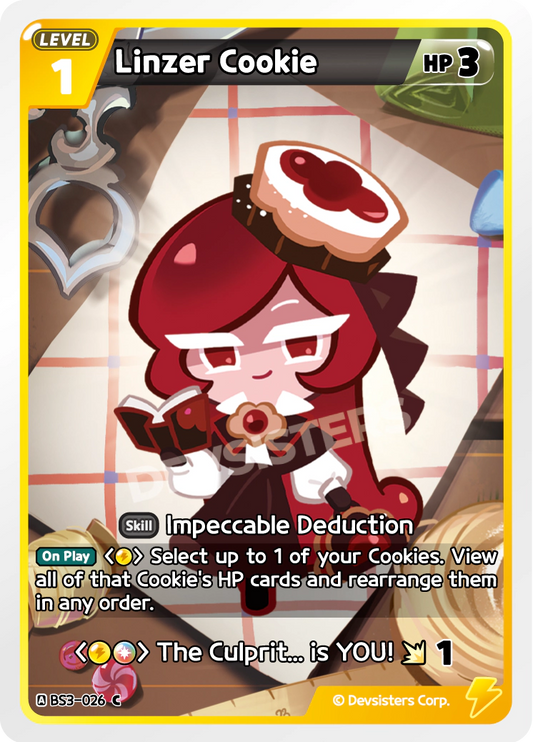 Linzer Cookie (BS3-026)