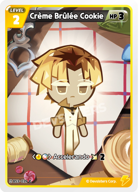 Crème Brûlée Cookie (BS3-039)