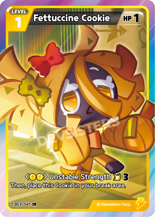 Fettuccine Cookie (BS3-041)