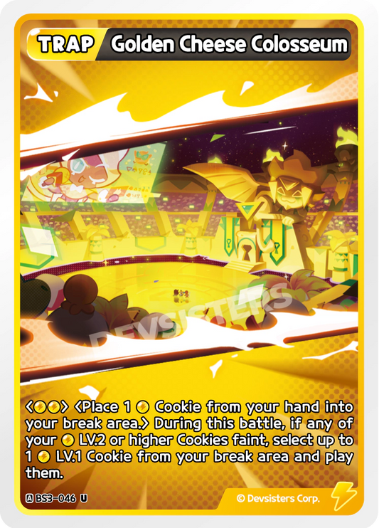 Golden Cheese Colosseum (BS3-046)