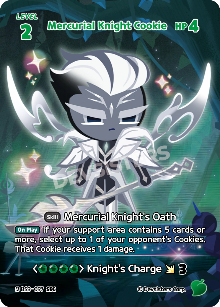 Mercurial Knight Cookie (BS3-057@1)