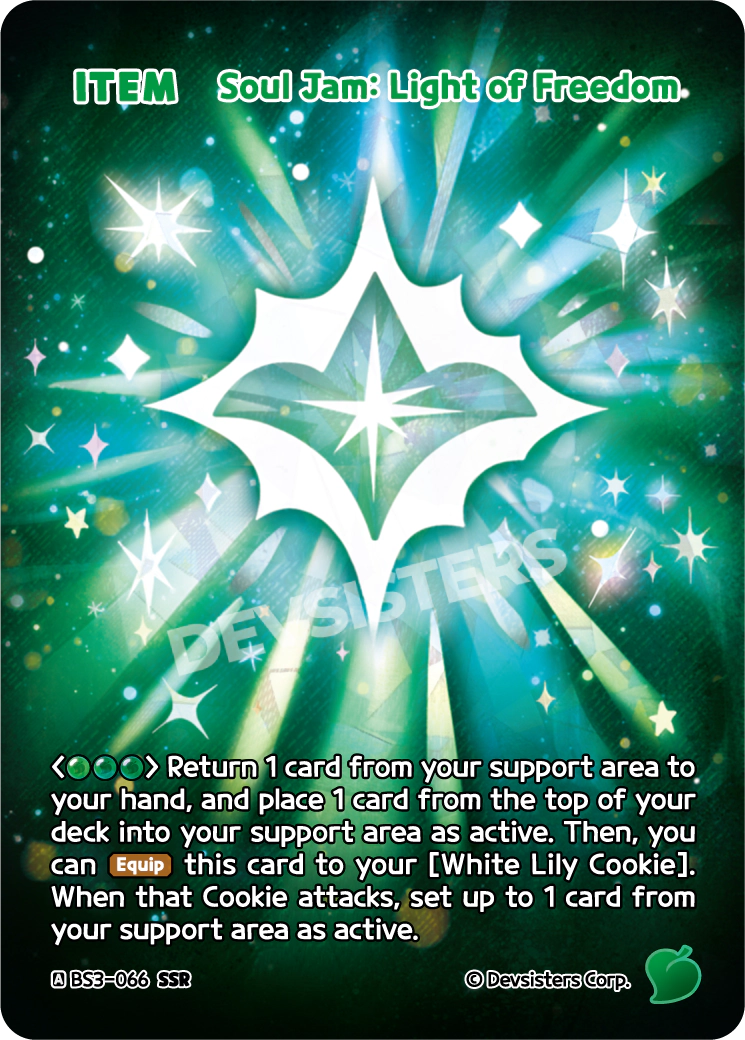 Soul Jam: Light of Freedom (BS3-066@1)